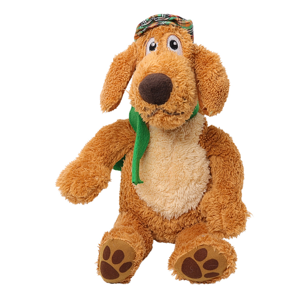 Kohl's Cares Go Dog Go Plush 15" P.D. Eastman Brown Dog Dr Seuss Stuffed Animal